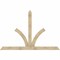 Ekena Millwork Richland Rough Sawn Timber Gable Bracket, Douglas Fir, 108"W x 72"H x 2"D x 6"F, 16/12 Pitch GBW108X72X0206RIC00RDF - alternate 1